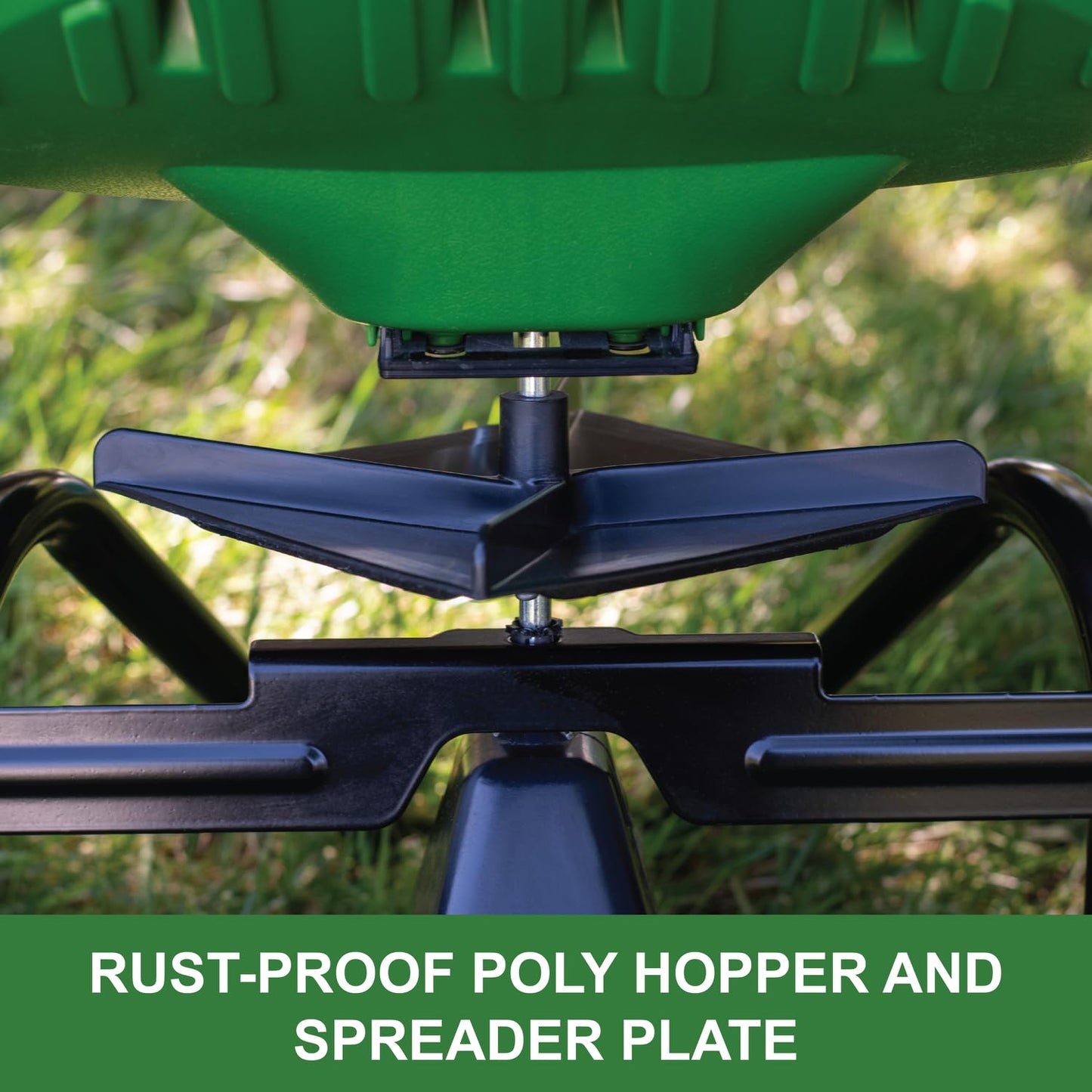 John Deere 130 lb. Capacity Push Broadcast Spreader 45-0462-JD