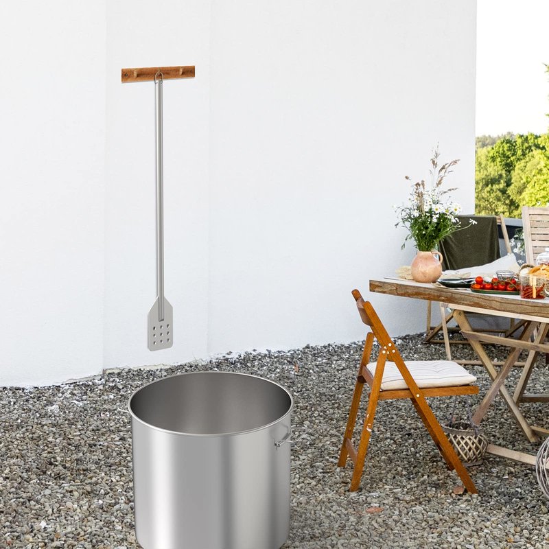 42 Inch Crawfish/Crab Boil Mixing Stir Paddle Accessories for Stockpots and Fry Pots,Stainless Steel Mash Paddle