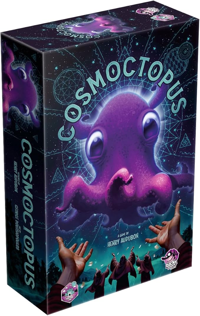Cosmoctopus Board Game - Engine-Building Tentacle-Gathering Strategy Game Fun Family Game for Kids and Adults Ages 14+ 1-4 Players 60-90 Minute Playtime Made by Lucky Duck Games