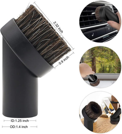 10 Pcs Vacuum Attachments & Brushes for Shark Navigator Lift-Away NV350 NV352 NV355 NV356E & Rotator NV500, Rocket HV301 HV322 HV371 Series Upright Vacuum, 1 1/4" (32mm) Vacuum Accessories Set