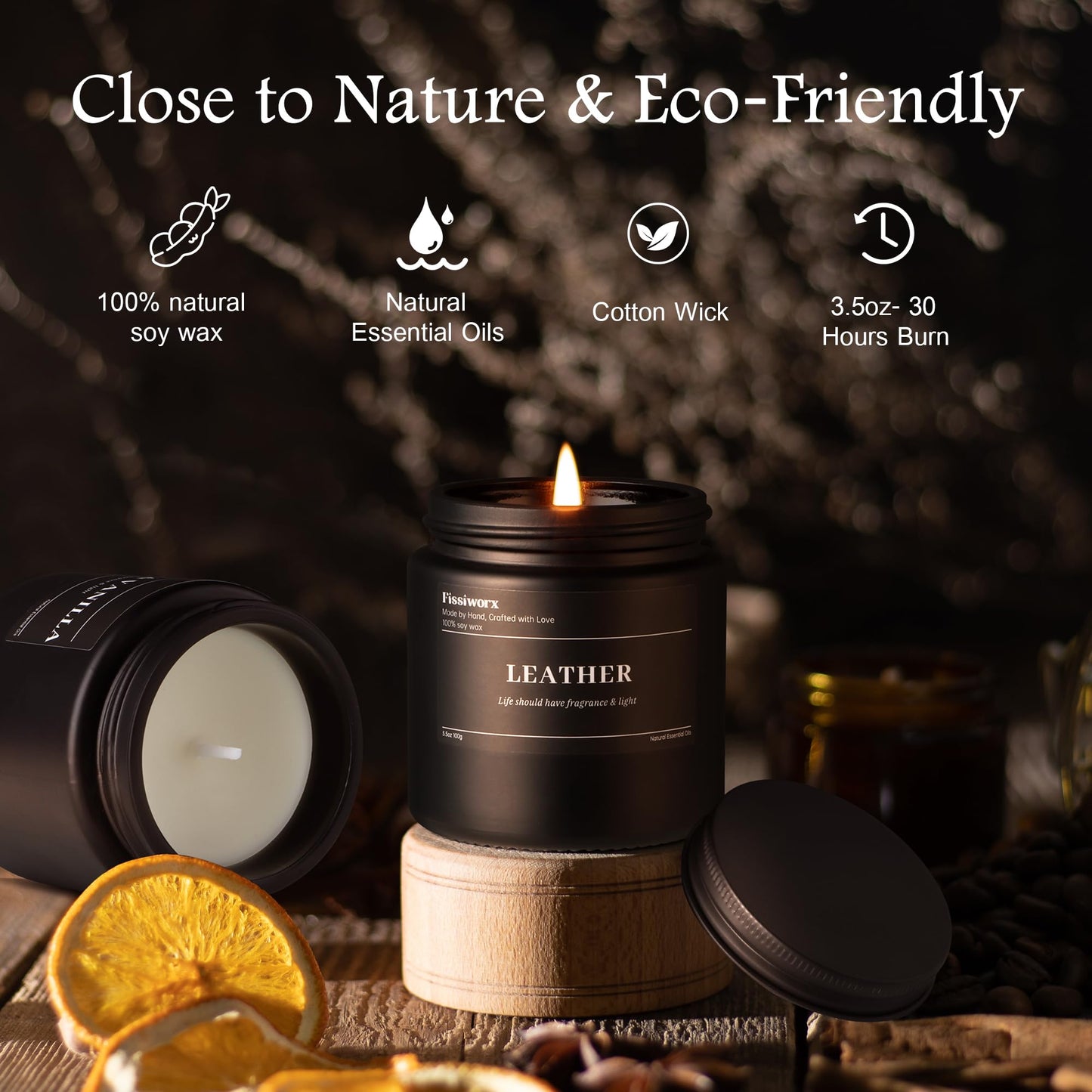 9 Pack Scented Candles Set Gifts for Men, Aromatherapy Candle Set with Scents （Lavender/Lemongrass &Eucalyptus/Bergamot）- Gift for Dad, Boyfriend, Birthday, Father’s Day, Anniversary