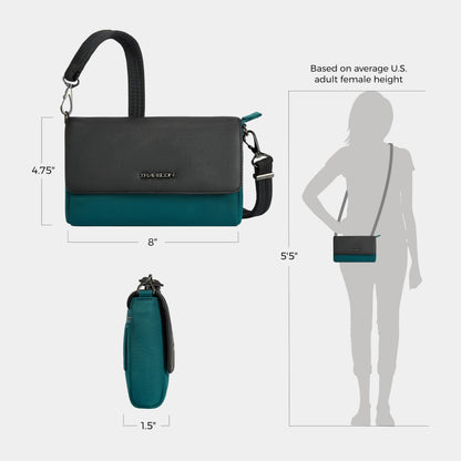 Travelon Anti-Theft Addison Convertible Crossbody/Belt Bag