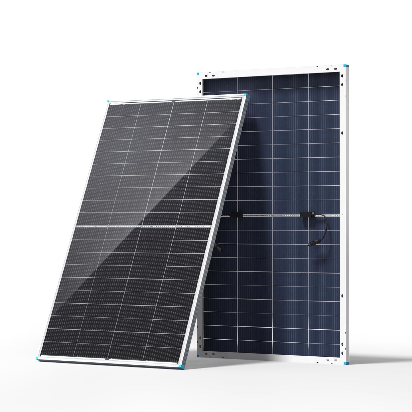 Renogy Bifacial Solar Panel 200W N-Type 16BB, 200 Watt Solar Panel with 25% High-Efficiency Solar Cell, Double-Side PV Module for RV Marine Rooftop Farm Battery and Other Off-Grid Applications