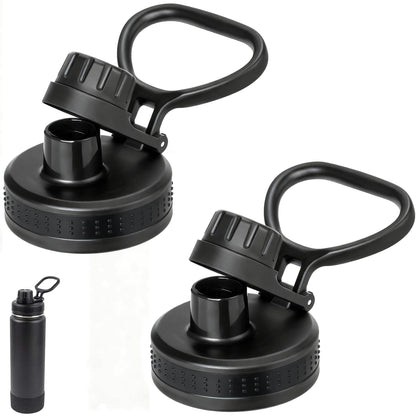 Lid Replacement for Thermoflask 14 oz 16 oz 18 oz 24 oz 32 oz 40oz, Spout Lid Only Compatible With the Brand of Thermoflask Wide Mouth Bottles 100% Leak Proof BPA Free Replacement Lids