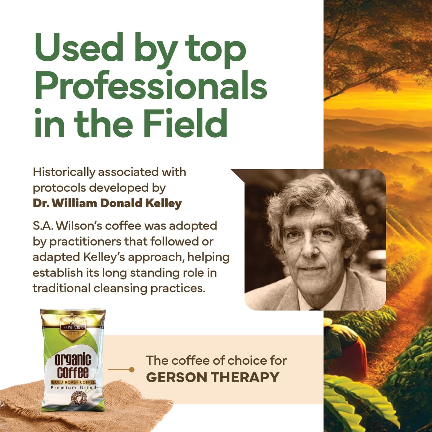 SA Wilson’s Coffee Enema – Organic Enema Coffee – USDA Organic Ground Coffee – High Caffeine & High Palmitic Acid for Liver Detox, Colon Cleanse, Digestion & Energy Support – Enema Detox Support 2-Pack