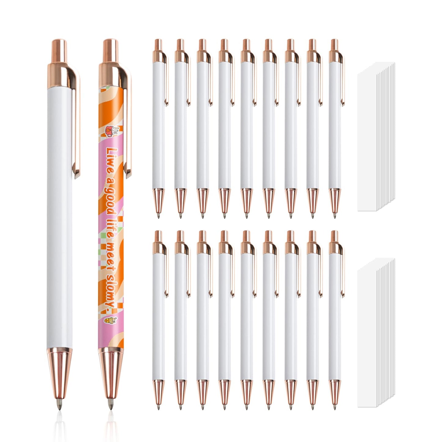 PYD Life 25 L Sublimation Oven Sublimation Starter Benginers Kit Bundle Sublimation Pens with Rose Gold Clip,Sublimation Tape,Heat Blower and Sublimation Pens Wrapping Tools