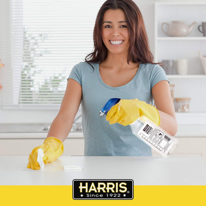 HARRIS Chemically Resistant Professional Empty Spray Bottles, 32oz (3-Pack), for Cleaning Solutions and Water