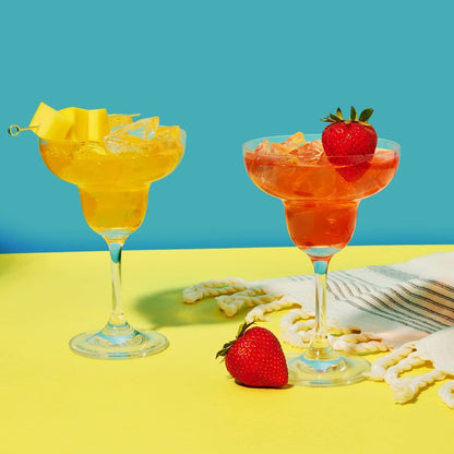 Thoughtfully Cocktails, Margarita Cocktail Mixer Gift Set, Vegan and Vegetarian, Variety of Fruit Flavors, Set of 6 (Contains NO Alcohol)