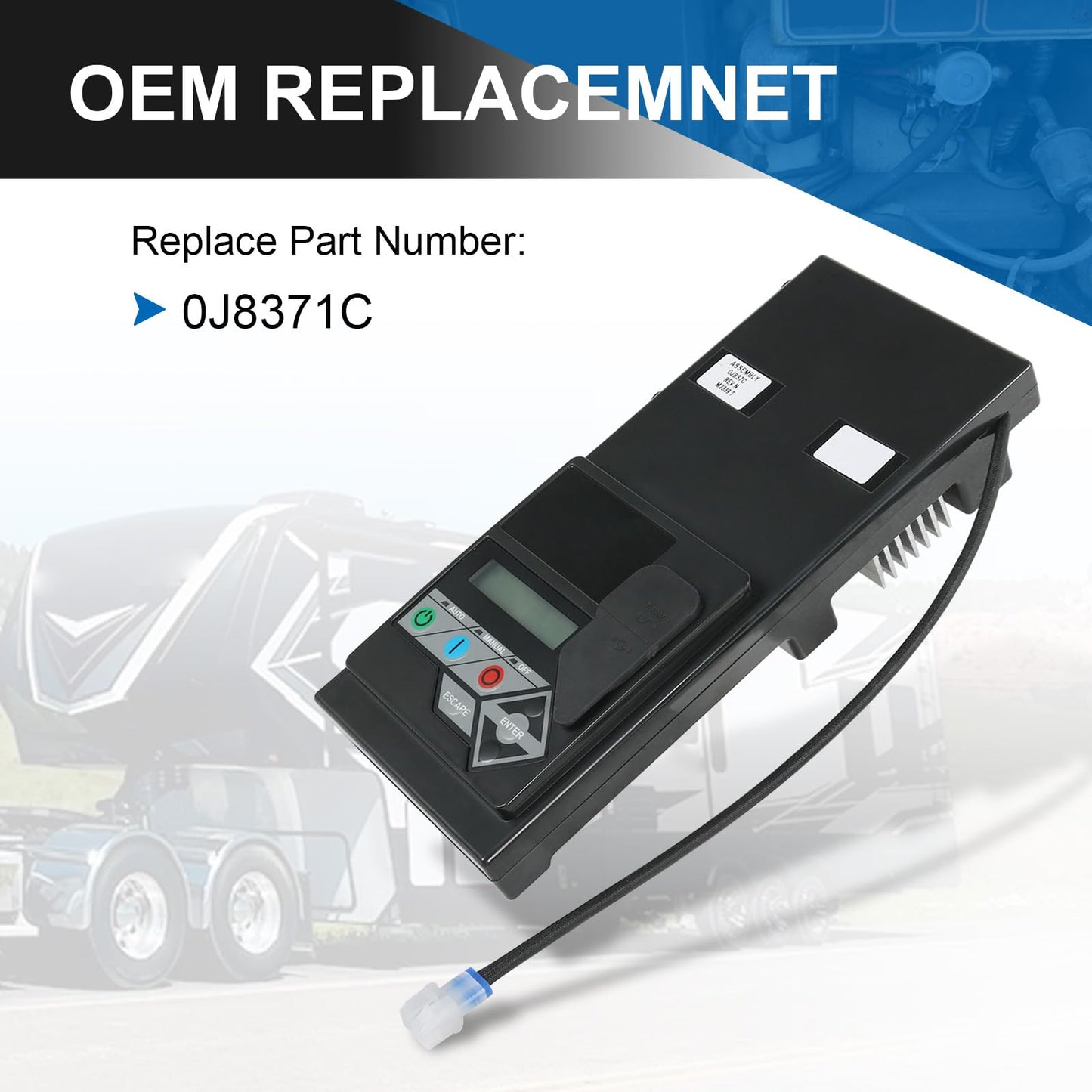 Rimamoka AC Controller Assembly Evolution 1 Without Wi-Fi AC HSB Replace Part# 0J8371C 0J8371BSRV 0J8371ASRV