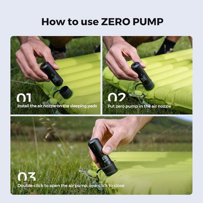 FLEXTAILGEAR Ultra-Mini Electric Air Pump - Rechargeable Portable Pump for Inflatables | 1.2 oz