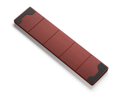 Glorious Gaming Wooden Wrist Rest - Full Standard Size - Brown - Mechanical Keyboard, Wood Ergonomic Palm Rest| 17.5x4 inches/19mm Thick (GV-100-BROWN)