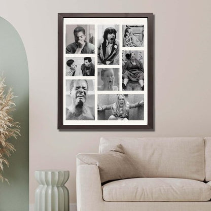 InkFlow Humorous Wall Art - Quirky Bathroom Prints for Fun Home or Office Decor | 16x20 Unframed Print