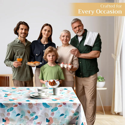 Maison d' Hermine Table Cloth Rectangle Table 100% Cotton 60 x 90 Inches Tablecloth Reusable Decorative for Dining Kitchen Room Farmhouse Home Gifts for Mothers Day Spring Summer - Summer Picnic