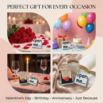 YOJO Long Distance Relationship Gifts, I Love You Gifts for Him, Romantic Gifts Birthday Gifts for Women Girls, Valentines Day Gifts for Him