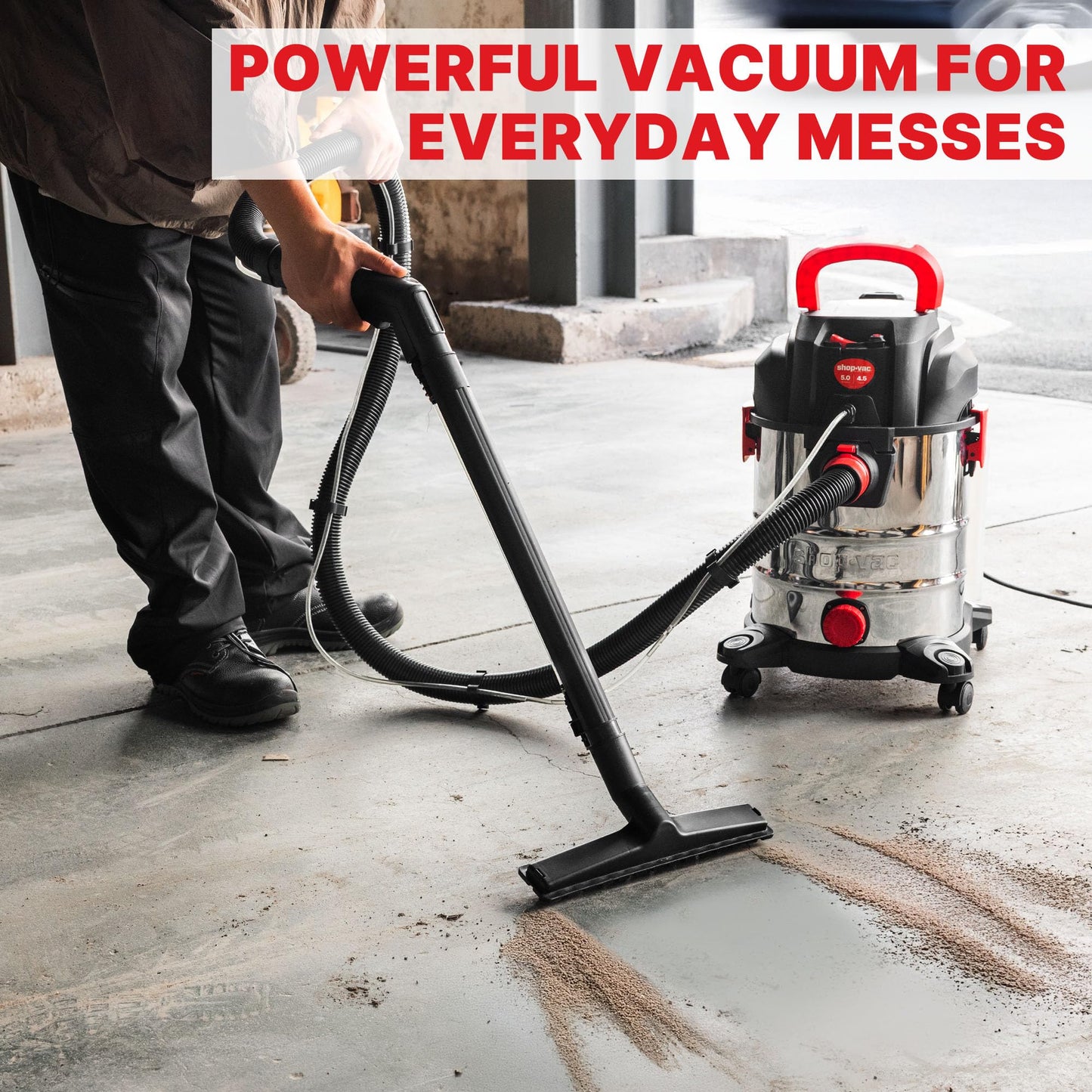 Shop-Vac 5-Gallon 4.5 Peak HP 3-in-1 Wet/Dry/Upholstery Shampoo Vacuum Cleaner