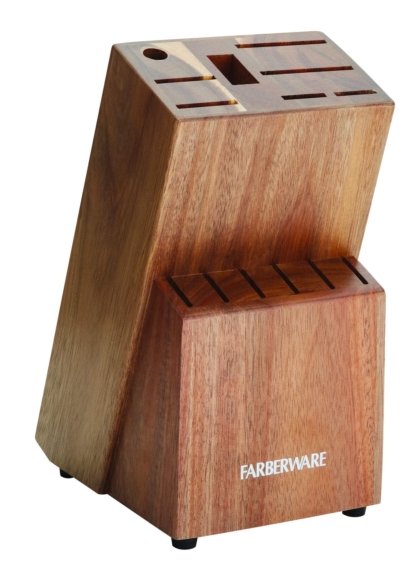 Farberware Juego de cuchillos de acero Inoxidable con sello bloque de 15 piezas