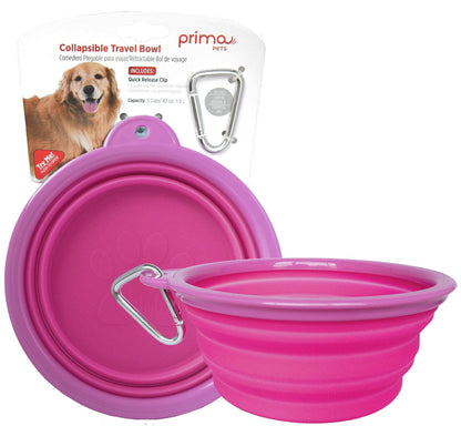 Sale Collapsible Silicone Water Travel Bowl with Clip for Dog and Cat, Portable and Durable Pop-up Feeder for Convenient On-The-go Feeding Size: Large (5 Cups) Grey
