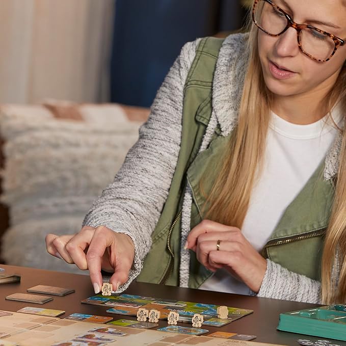 Life in Reterra Strategy Board Game | A Community (Re) Building Game | Ages 10+ | 2 to 4 Players | 35 Mins. Avg. | Games for Adults &amp Families