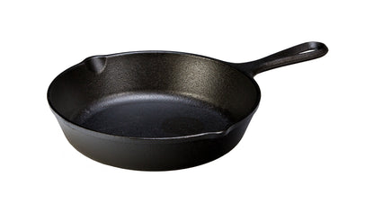 Lodge Wildlife Series-8" Cast Iron Skillet with Duck Scene, 8", Black