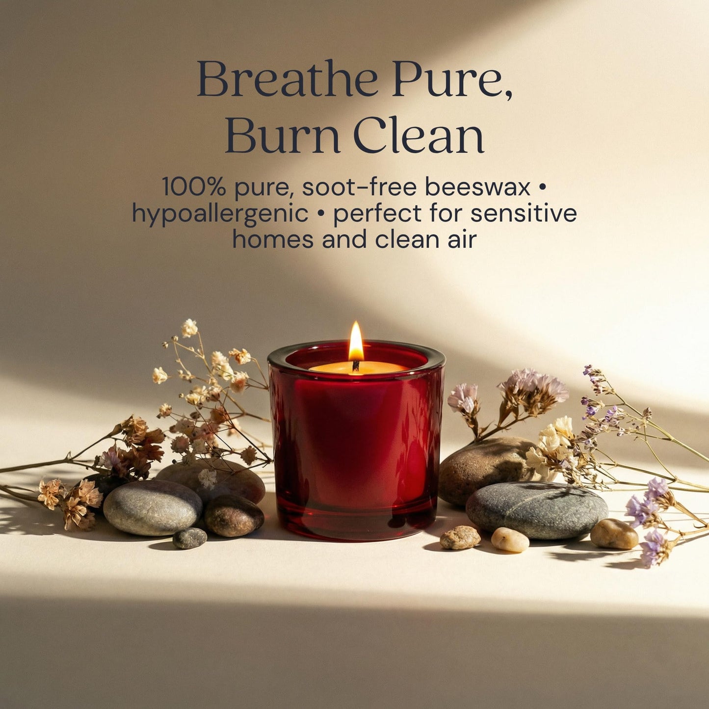 Bluecorn Beeswax Votive Candles, 100% Pure Natural Bees Wax, Yellow Votives, Clean Burning & Long Lasting (12+ Hours), Fragrance Free, Home Decor & Wedding Decorations, American Made, 36 Pack