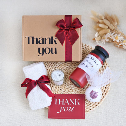 Thank You Gifts For Women, Appreciation Gifts For Coworkers, Teacher, Nurse, Friend, Boss, Mentor, Employee Appreciation Gift Baskets, Thank You Basket