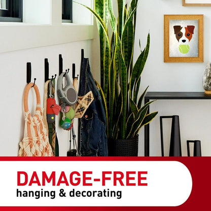 Command Indoor Large Replacement Strips, 20 Strips, Damage-Free Wall Hanging, Re-Hang Large Hooks for Home and Wall Decor, Holds up to 5 lb, White Adhesive