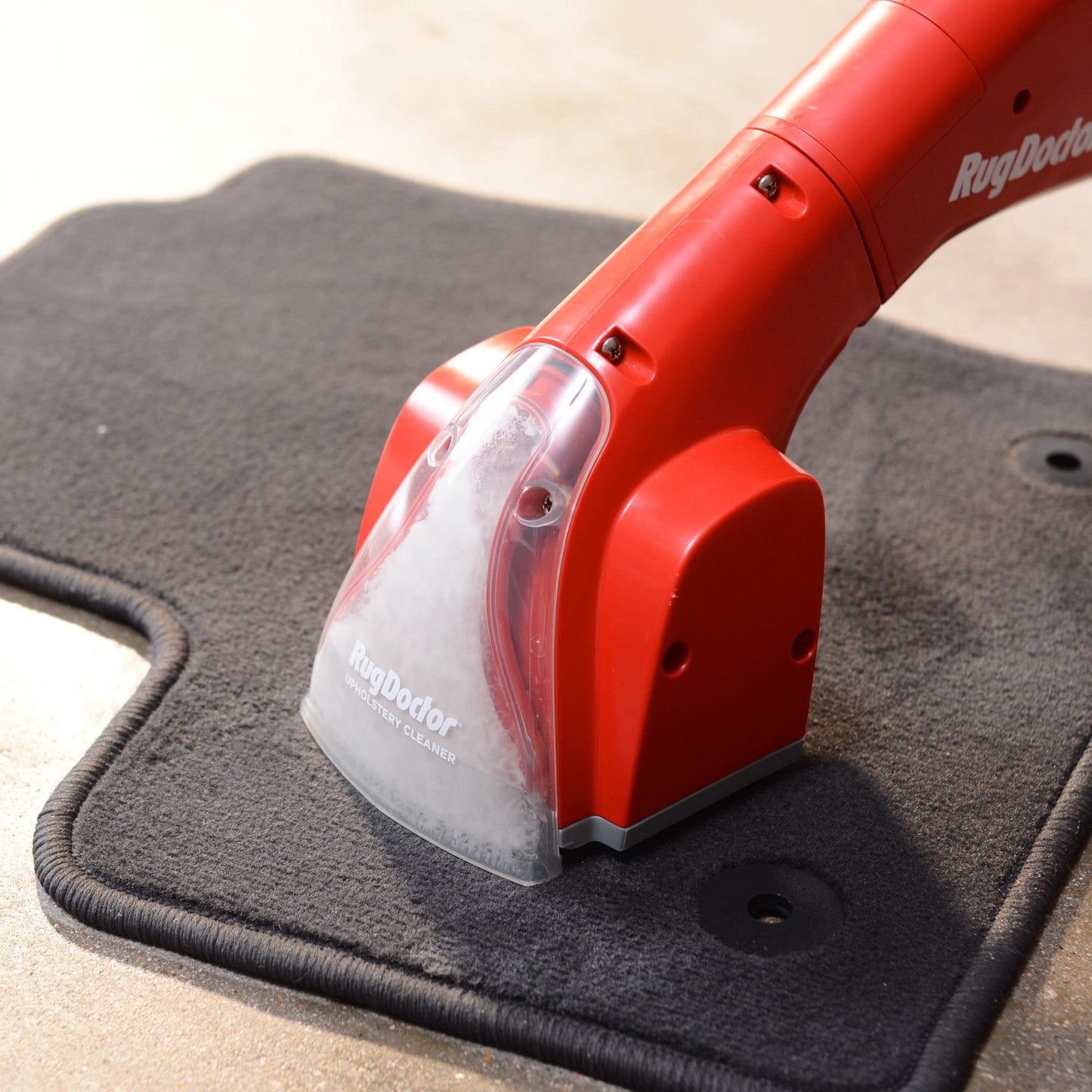 Rug Doctor Pro Motorized Upholstery Tool Attachment For Pro Deep Commercial Carpet Cleaning Machine – Dual Action Motorized Brush with Strong Suction Removes Stains, Soils & Lingering Odors
