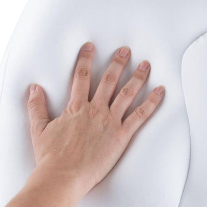 Remedy, White Microbead Pillow For Sleeping and Travel