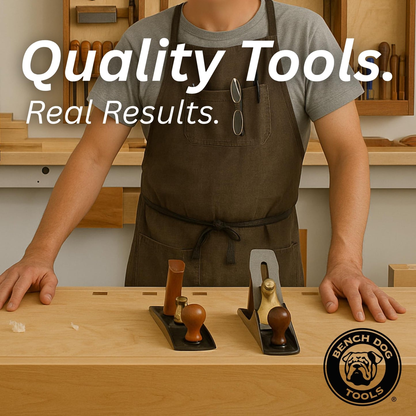 Bench Dog No. 92 Shoulder Plane, & Chisel Plane - Hand Plane w/Nose Pieces – 3/4” Blade Clean, Sharp Corners w/No Ridge - Wood Plane w/Black Storage Case & More - Bench Plane & Spokeshaves