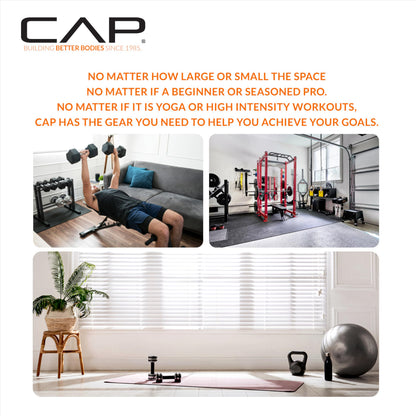 CAP Barbell Multi-Purpose Adjustable Utility Strength Training Weight Bench | Multiple Options