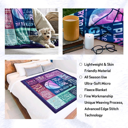 Cheer Blanket Gifts for Girls Soft Flannel Cheerleader Throw Blanket Warm Comfortable Cheerleading Lovers Gifts for Teens Kids Stuff 50"x40"