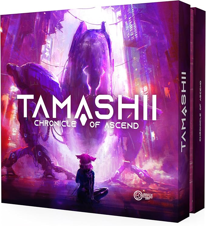 Tamashii: Chronicle of Ascend - Embark on an Epic Journey in a Mythical Adventure! Sci-Fi Strategy Game Ages 14+ 1-4 Players 45-90 Min Playtime Made by Awaken Realms