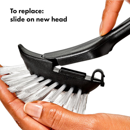 OXO Steel Dish Brush with Replaceable Head