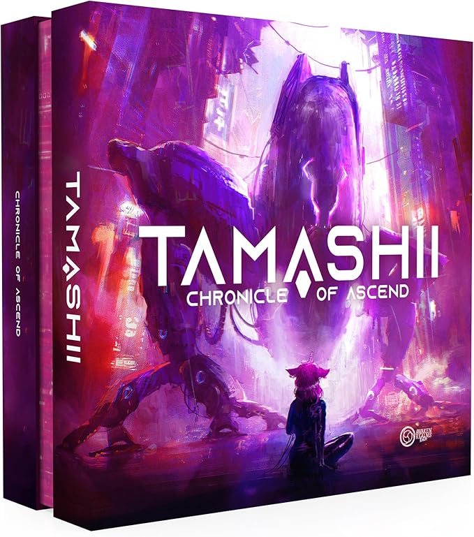 Tamashii: Chronicle of Ascend - Embark on an Epic Journey in a Mythical Adventure! Sci-Fi Strategy Game Ages 14+ 1-4 Players 45-90 Min Playtime Made by Awaken Realms