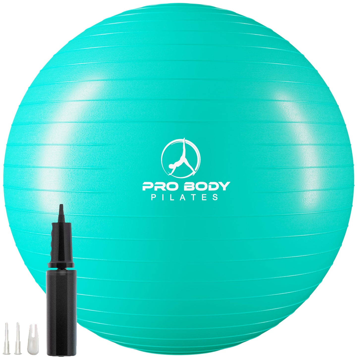 ProBody Pilates Exercise Ball - Multiple Sizes Gym Grade Balance Ball for Fitness, Yoga, Workout, Pregnancy & Physical Therapy