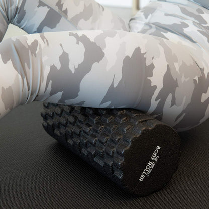 High Density Foam Roller Massager for Deep Tissue Massage of The Back and Leg Muscles - Self Myofascial Release of Painful Trigger Point Muscle Adhesions - 13" Turquoise