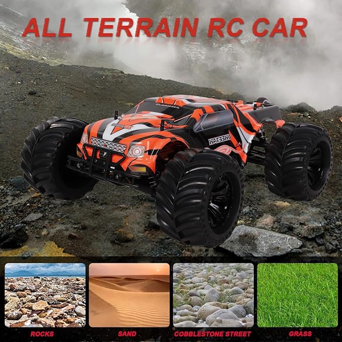 JLBRACINGRC 1:10 Scale Remote Control Car80+KM/H High Speed RTR RC Truck2.4GHZ Radio Controlled Electric Cars4WD 4x4 Off Road Monster TruckIPX7 Waterproof Brushless RC Car for Adults