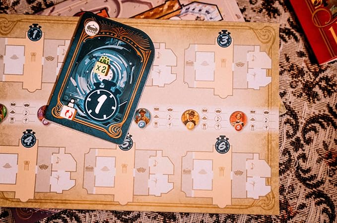 Kronologic: Paris 1920 | Murder Mystery Game for Teens and Adults | Solve The Chilling Hauntings at The Paris Opera | Competitive Cooperative or Solo Deductive Game | Ages 10+ | 1-4 Players | 30 Min