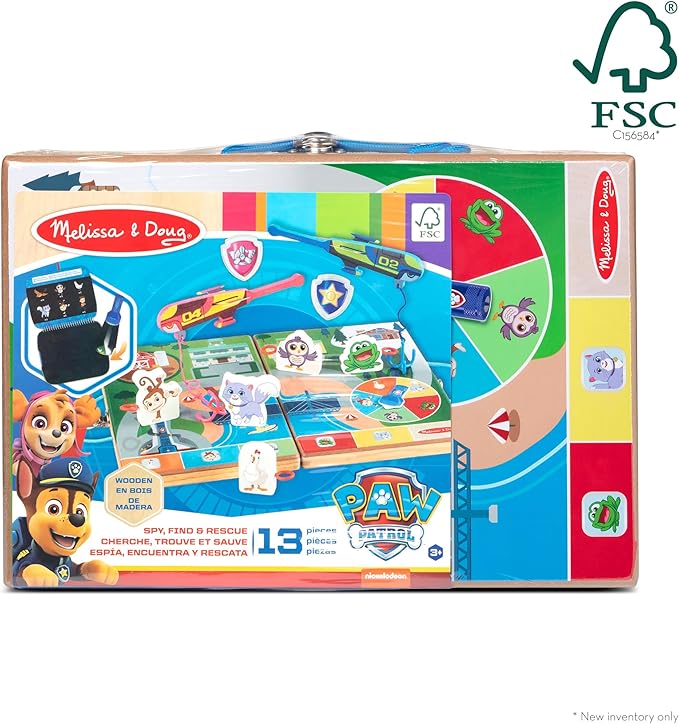 Melissa &amp Doug Paw Patrol 2 Spy Find &amp Rescue - FSC Certified