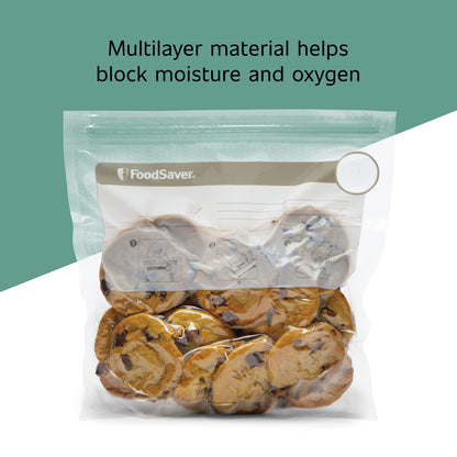 FoodSaver® Reusable Gallon Vacuum Zipper Bags