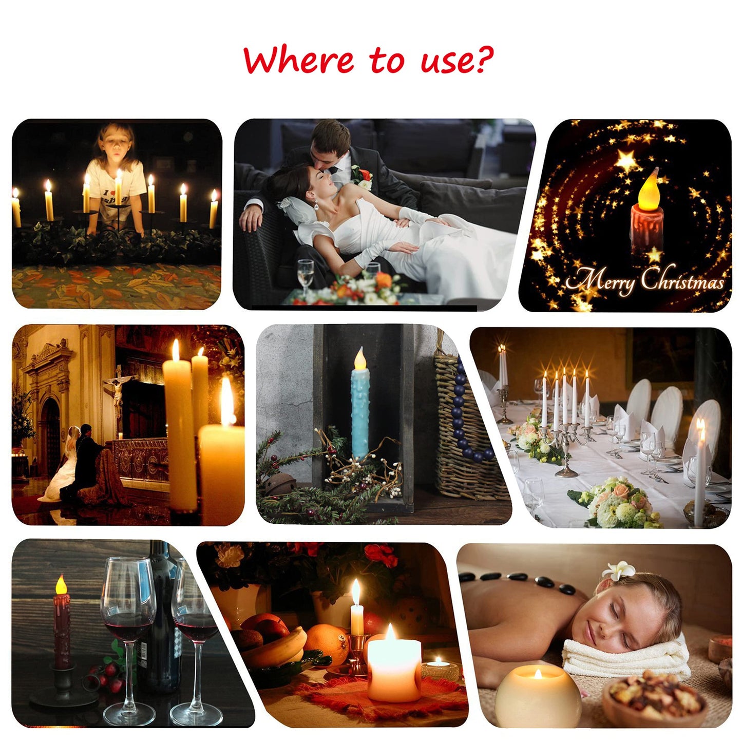 CVHOMEDECO. Real Wax Hand Dipped Battery Operated LED Timer Taper Candles Rustic Primitive Flameless Lights Decor, 6-3/4 Inch, Teal, 2 PCS in a Package