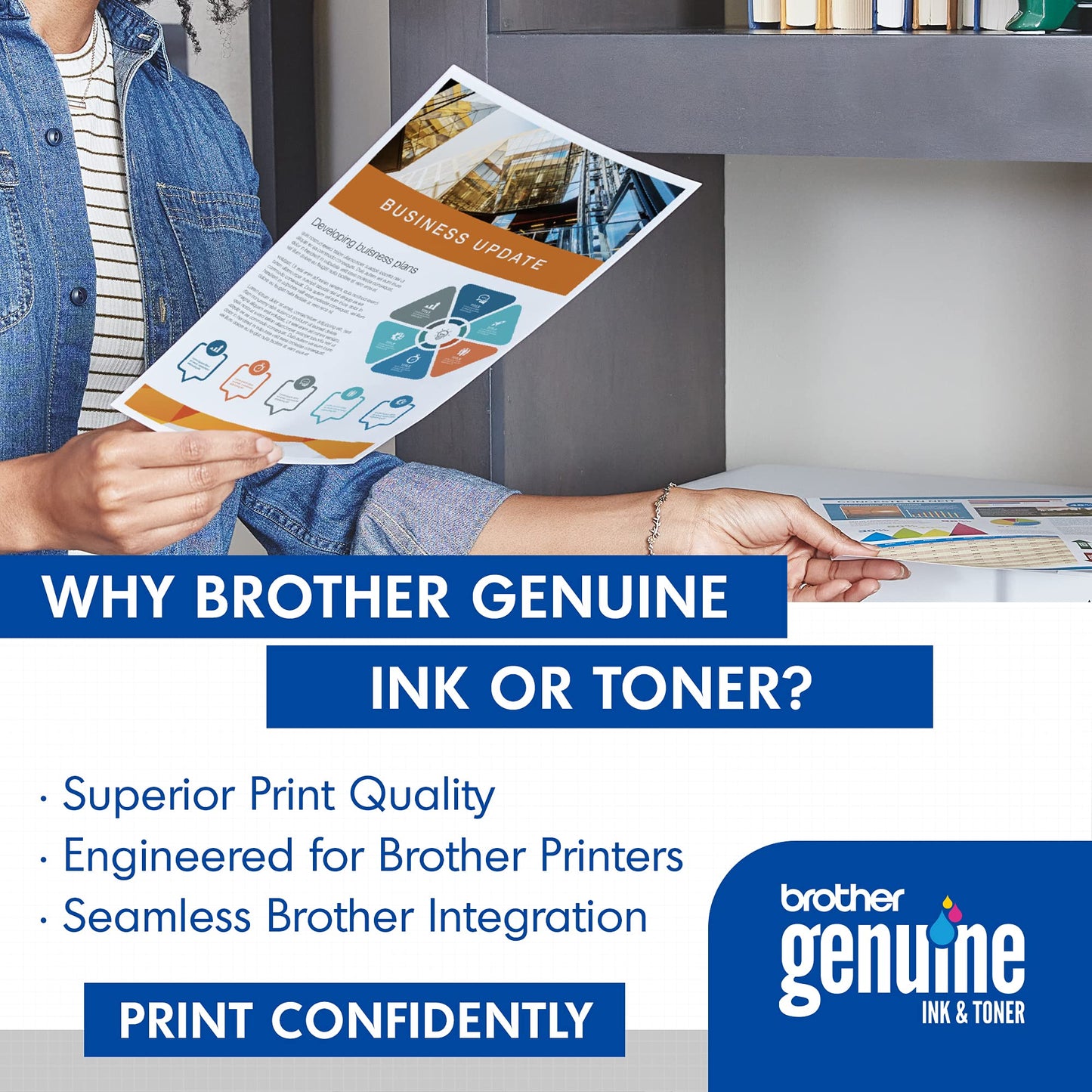 Brother TN-431 3PK, Cyan, Magenta, Yellow, Standard Yield, Model: TN4313PK