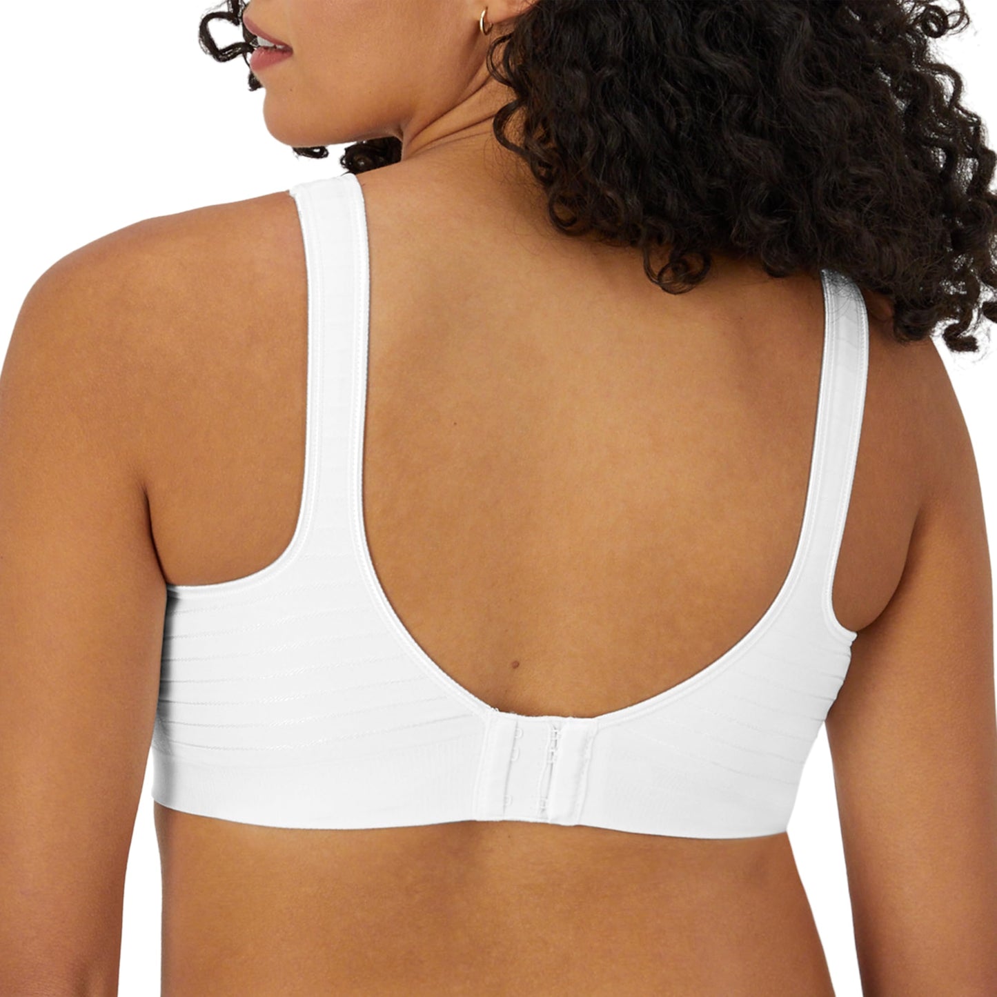 Bali Women's Wireless Bra, Comfort Revolution Seamless T-Shirt Bra, Moisture-Wicking, ComfortFlex Fit