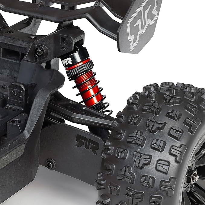 ARRMA 1/16 Mini Kraton 3S DSC 4X4 RTR Brushless Speed Truck Black/Red ARA2508T1