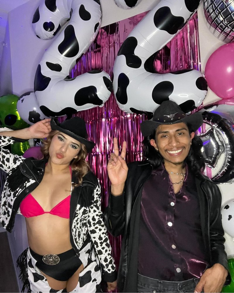 Cow Print 5 Balloon, Number Balloon 40 Inch Cow Print Party Supplies Farm Animal Balloons, 5th Birthday Balloon Decorations, 5 Number Balloons, Number 5 Balloon