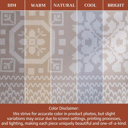 Maison d' Hermine Table Cloth Rectangle Table 100% Cotton 60 x 120 Inches Fall Tablecloth Reusable Everyday Use for Thanksgiving Christmas Decorations Dining Farmhouse Party (Cozy Christmas)