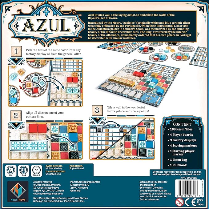 Enigma Azul - Boardgame (Nordic)
