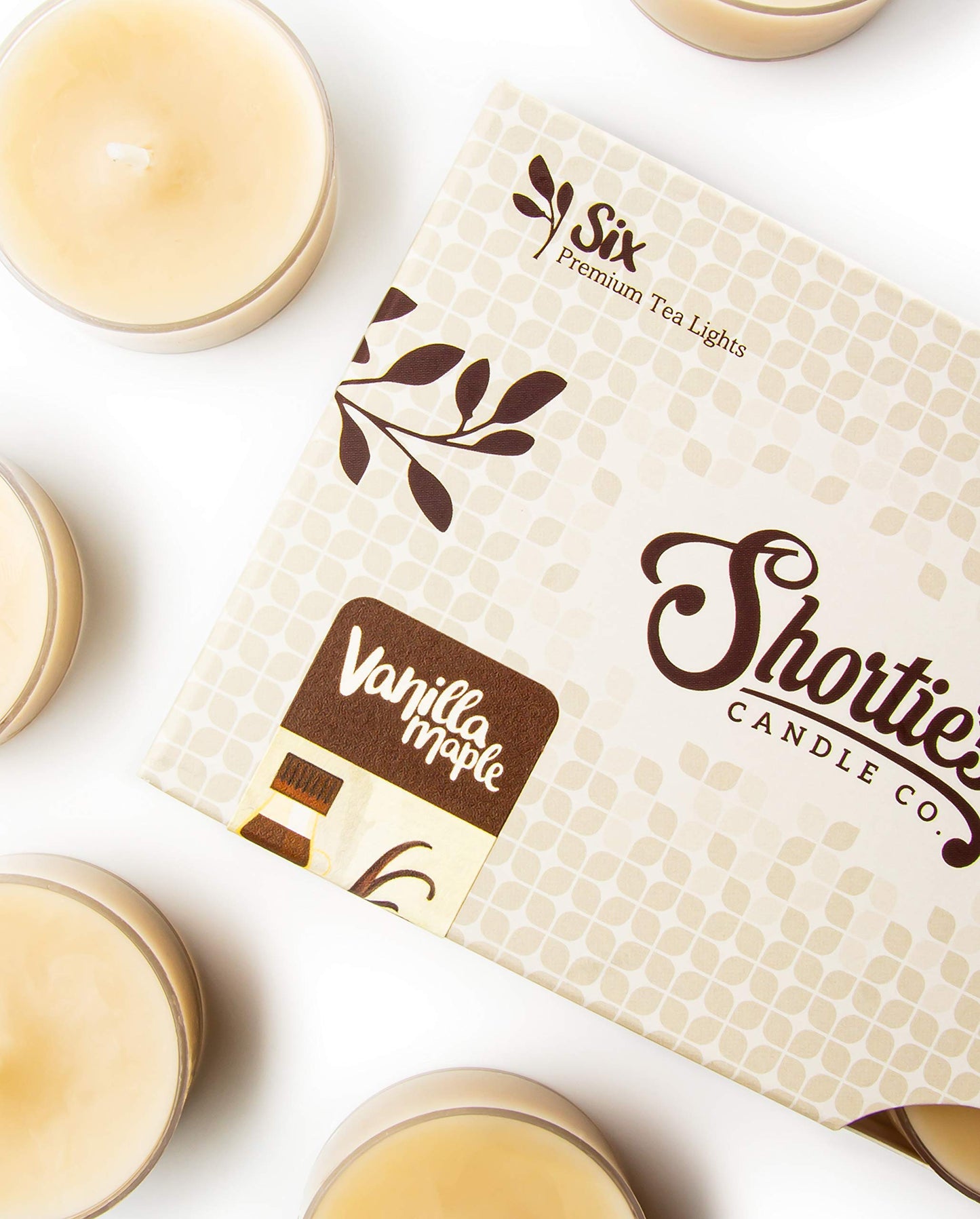 Bakery Premium Tealight Candles Variety 3 Pack (18 Highly Scented Tea Lights) - Chocolate Fudge Brownie, Vanilla Bean, Cinnamon Bark - Made with Natural Fragrance Oils - Bakery & Food Collection