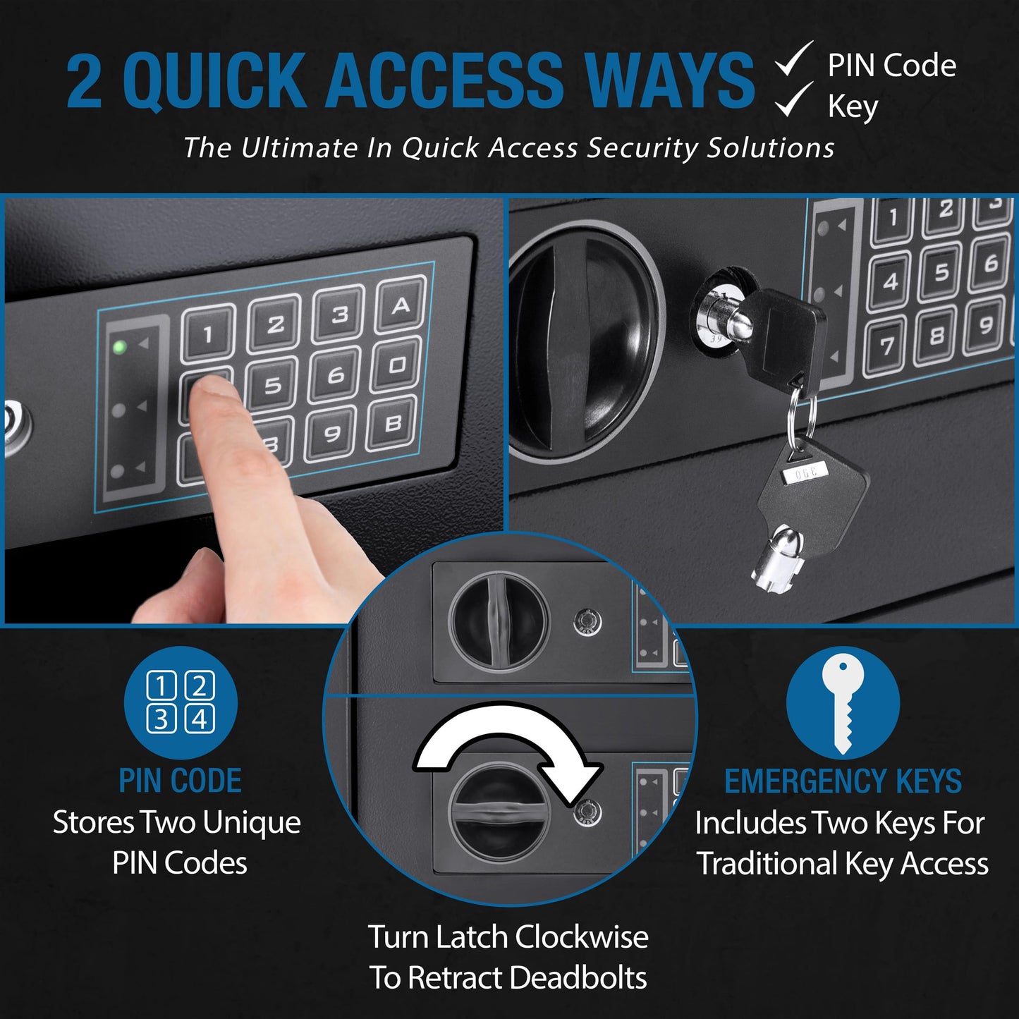 Barska Digital Depository Safe – 0.57 Cu. Ft Front-Load Drop Box for Cash, Money & Mail, Multi-User PIN Code Lock, Steel Construction, Anti-Pry Hinges, Backup Keys, Ideal for Business or Office