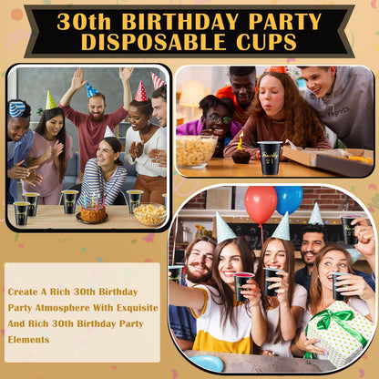 Nuogo 50 Pcs Finally 21 Birthday Party Disposable Cups 16 oz Plastic Cups 21st Birthday Party Favors Gift for Her and Him Women Men Anniversary Wedding Decorations